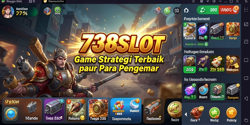 Tampilan gameplay menegangkan di 738SLOT dengan strategi cerdas.