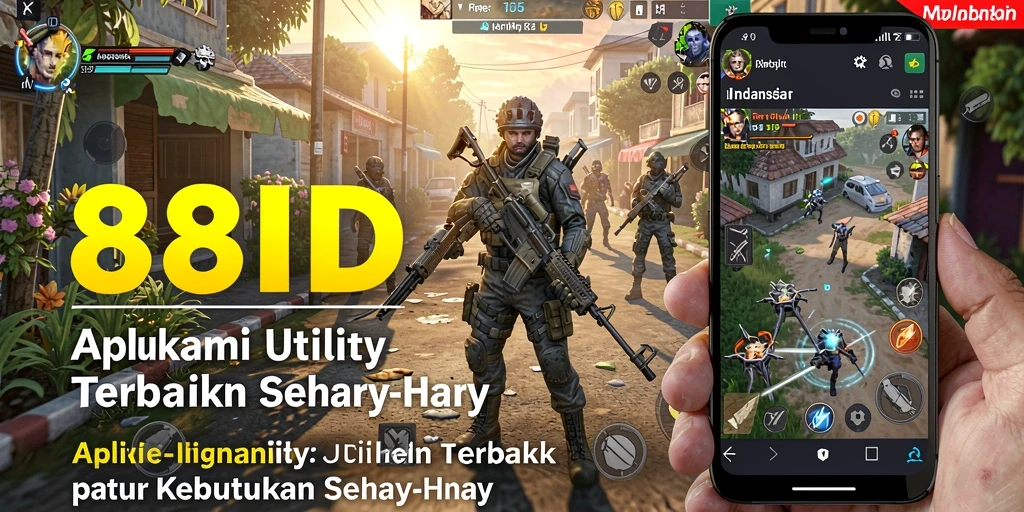 Tampilan utama aplikasi 88ID yang intuitif dan fungsional.