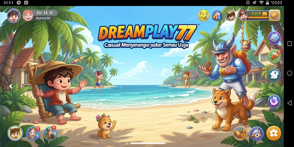 Tampilan menakjubkan dari gameplay <strong>DREAMPLAY77</strong> yang menarik.