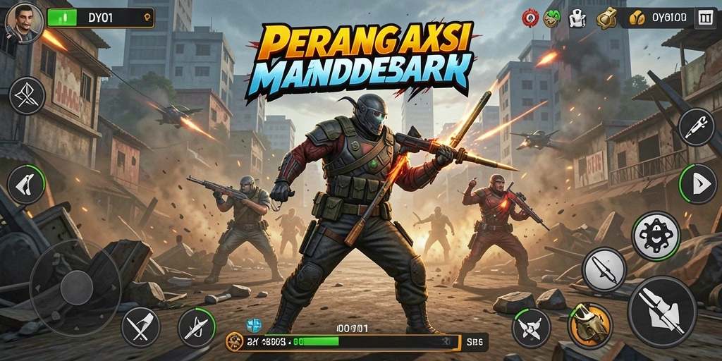 Tampilan gameplay DY01 yang seru dan penuh aksi.