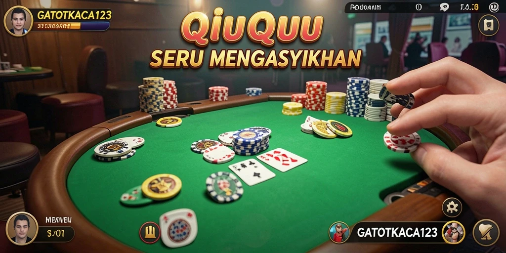 Tampilan gameplay QiuQiu di GATOTKACA123 yang seru.