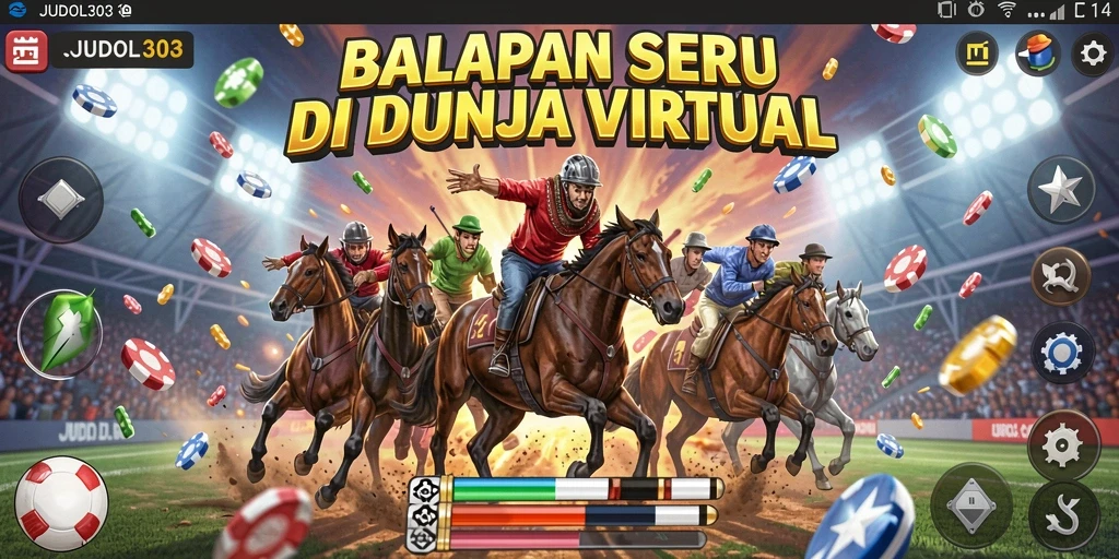 Tampilan gameplay menarik dari balapan JUDOL303 yang penuh aksi.