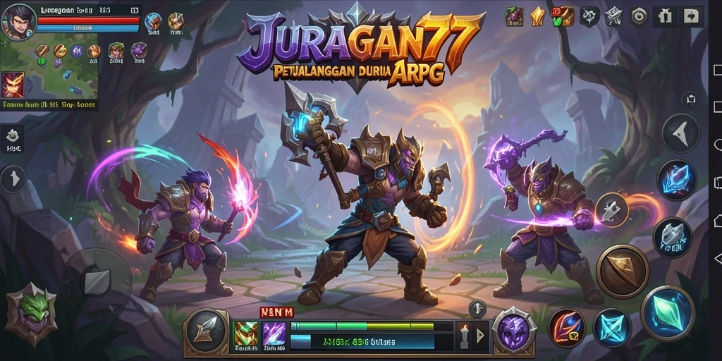 Tampilan gameplay seru dari JURAGAN77 yang penuh aksi.