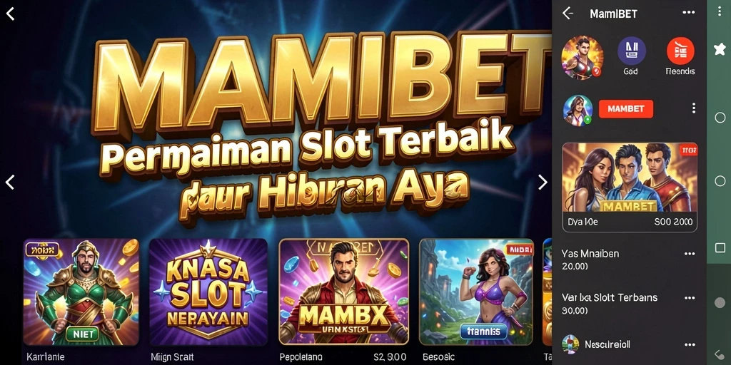 Tampilan gameplay MAMIBET yang seru dan mengasyikkan.