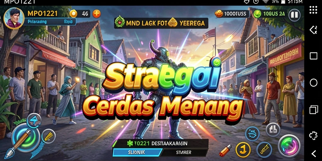 Tampilan gameplay menarik dari MPO1221 dengan pertarungan strategis.