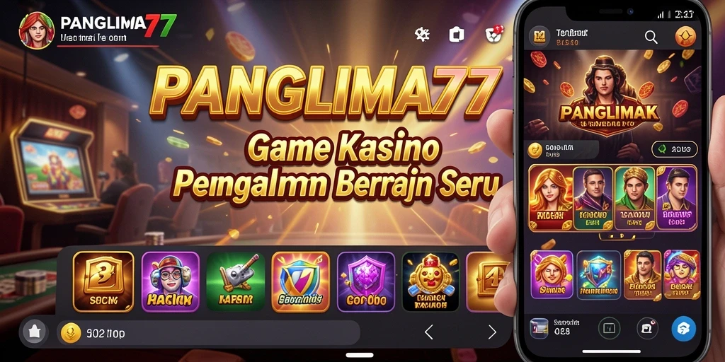 Tampilan gameplay mendebarkan dari game Kasino PANGLIMA77.