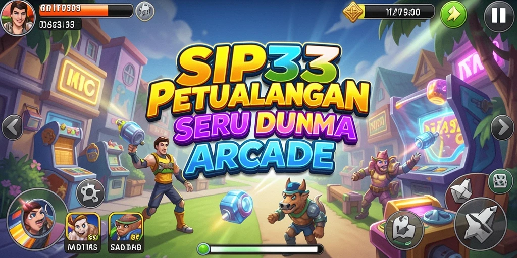 Tampilan gameplay SIP33 yang mendebarkan dan penuh warna.