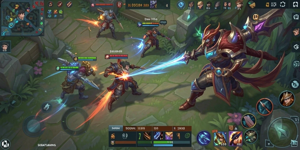 Tampilan seru dari pertempuran intens di SOBATGAMING.